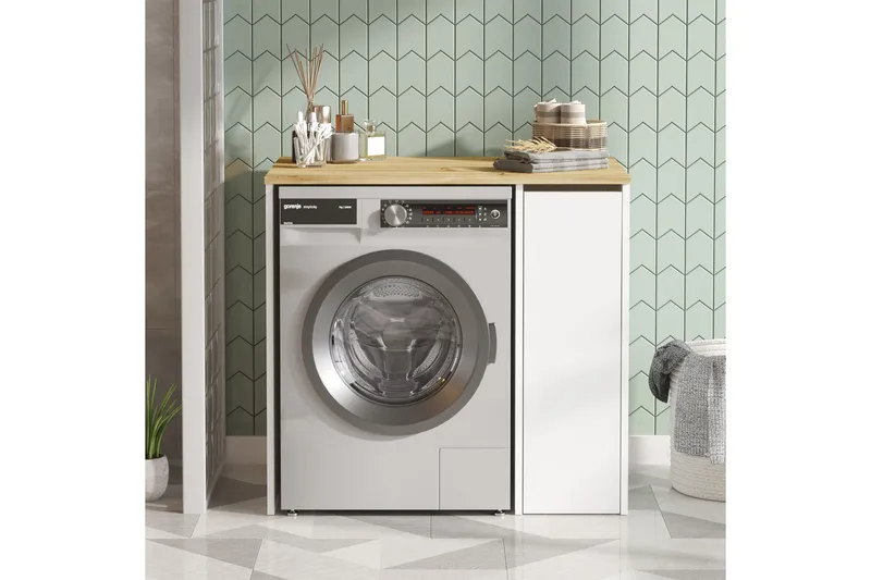 Rinorea Badrumsförvaring 93,5x88,3 cm - Brun - Förvaring - Badrumsförvaring & tvättstuga inredning