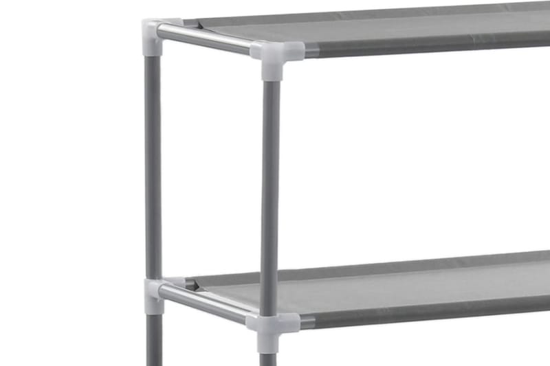 Toaletthylla med 3 hyllplan silver 53x28x169 cm - Silver - Förvaring - Badrumsförvaring & tvättstuga inredning
