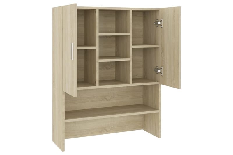 Tvättmaskinsskåp sonoma-ek 70,5x25,5x90 cm - Förvaring - Badrumsförvaring & tvättstuga inredning - Badrumsskåp