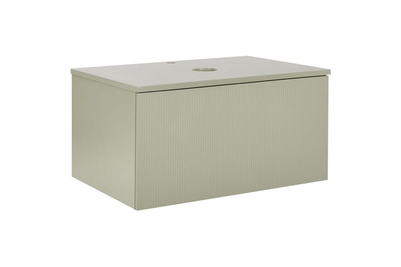 Tvättställsskåp Alzira Grön, 80x52x40 cm - Grön, 80x52x40 cm - Förvaring - Badrumsförvaring & tvättstuga inredning - Badrumsskåp