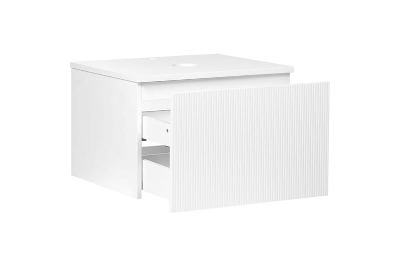 Tvättställsskåp Alzira Vit, 60x52x40 cm - Vit, 60x52x40 cm - Förvaring - Badrumsförvaring & tvättstuga inredning - Badrumsskåp