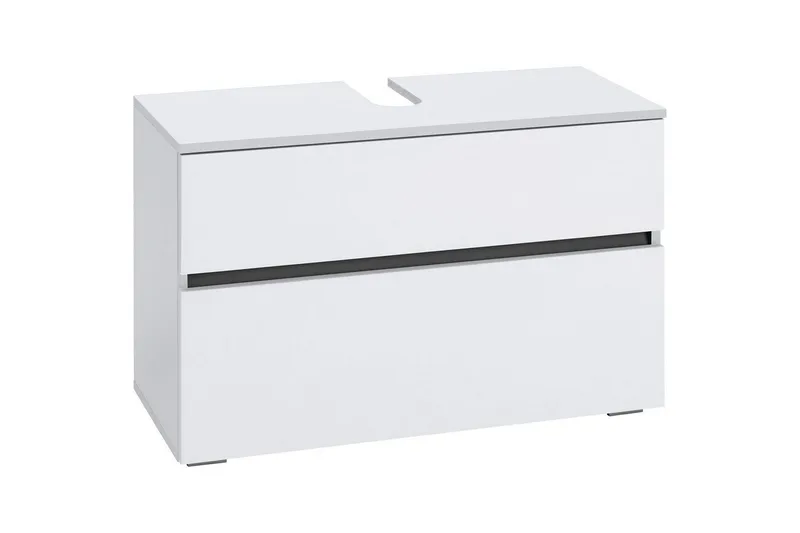 Tvättställsskåp Wisla 80x35x55 cm, Vit, 80x35x55 cm, Vit