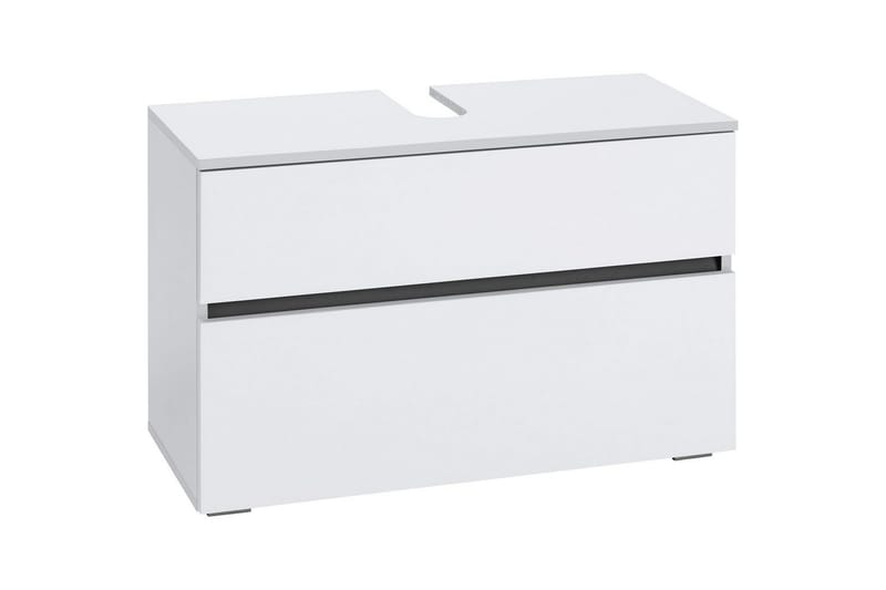 Tvättställsskåp Wisla 80x35x55 cm, Vit - 80x35x55 cm, Vit - Förvaring - Badrumsförvaring & tvättstuga inredning - Badrumsskåp