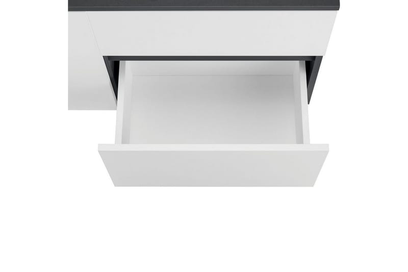 Tvättställsskåp Wisla 80x45x53 cm, Antracit/Vit - 80x45x53 cm, Antracit/Vit - Förvaring - Badrumsförvaring & tvättstuga inredning - Badrumsskåp