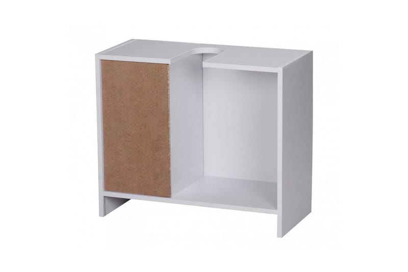 Tvättställsskåp Wohnling Folierad spånskiva 1 dörr 3 lådor modern - Förvaring - Badrumsförvaring & tvättstuga inredning - Badrumsskåp