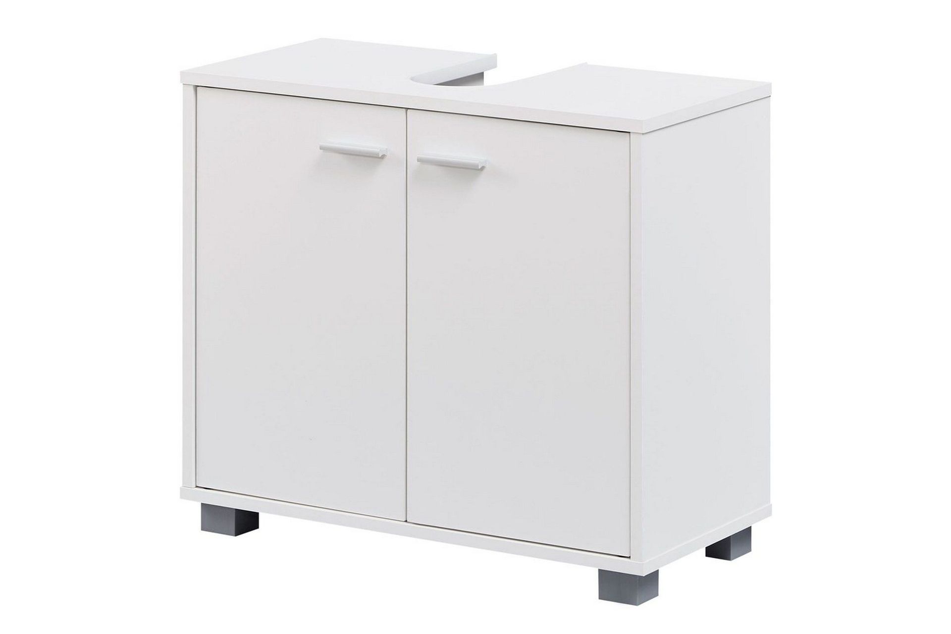 tvättställsskåp wohnling folierad spånskiva 2 dörrar kontor modern -