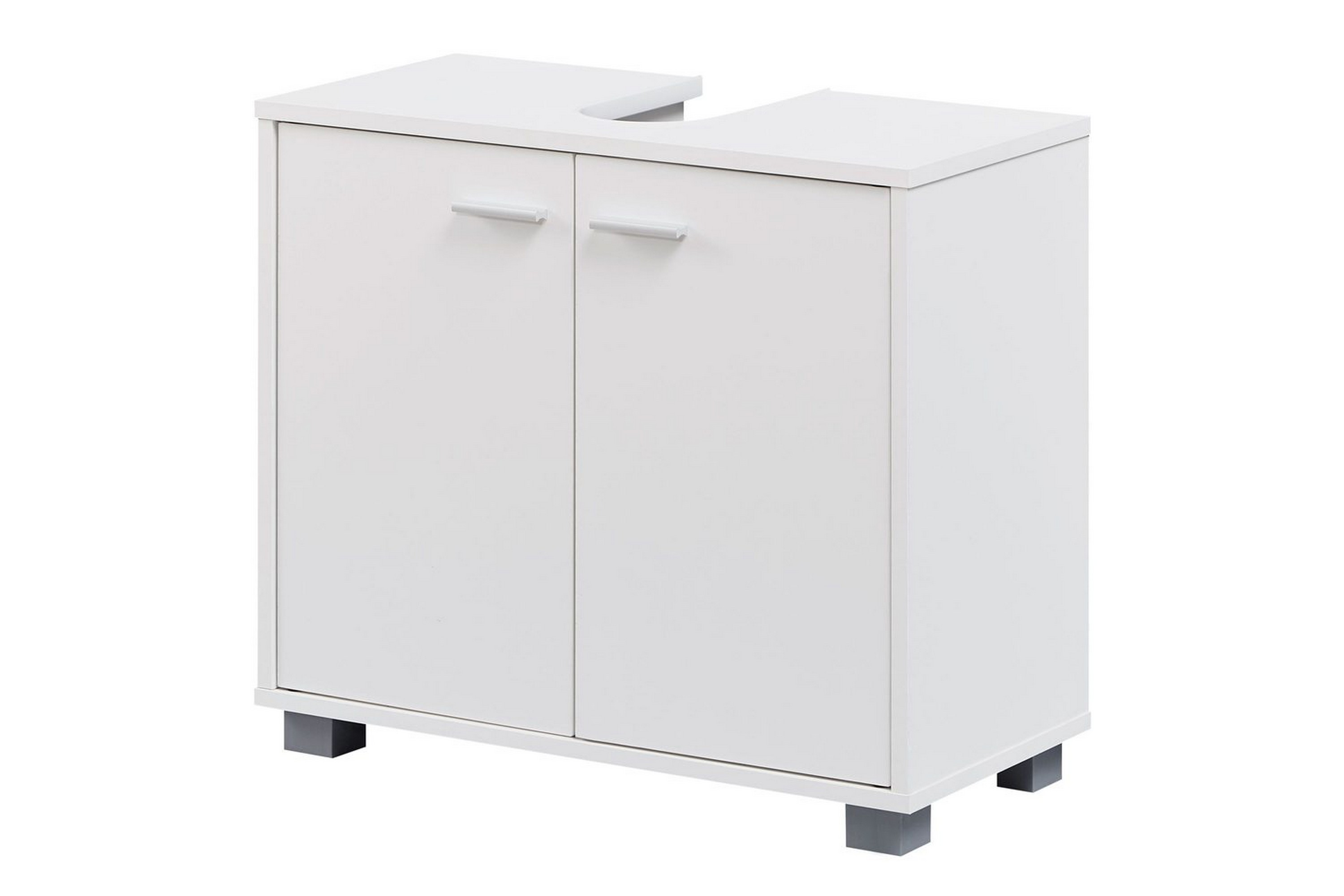 tvättställsskåp wohnling folierad spånskiva 2 dörrar kontor modern -