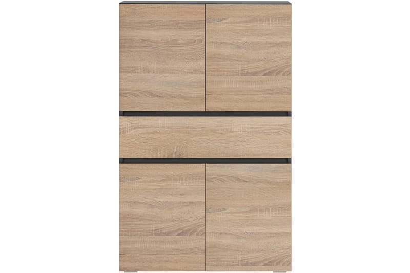 Wisla Högskåp till Badrum 130x76x35 cm - Grå - Förvaring - Badrumsförvaring & tvättstuga inredning - Badrumsskåp