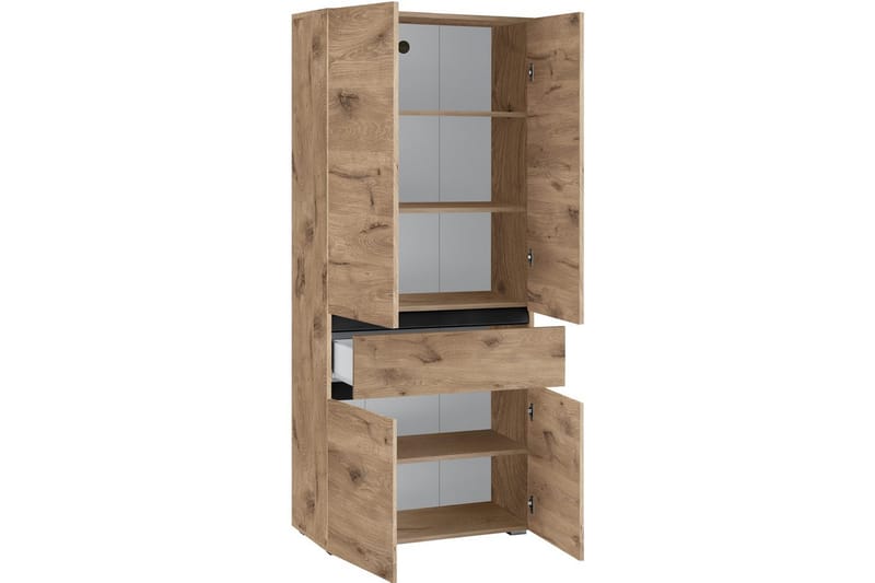 Wisla Högskåp till Badrum 180x76x37 cm - Natur - Förvaring - Badrumsförvaring & tvättstuga inredning - Badrumsskåp