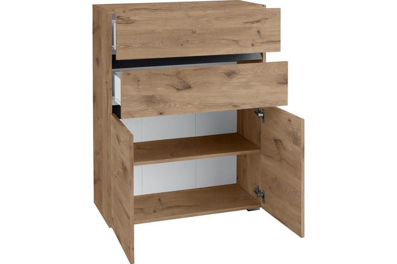 Wisla Högskåp till Badrum 98x76x35 cm - Natur - Förvaring - Badrumsförvaring & tvättstuga inredning - Badrumsskåp