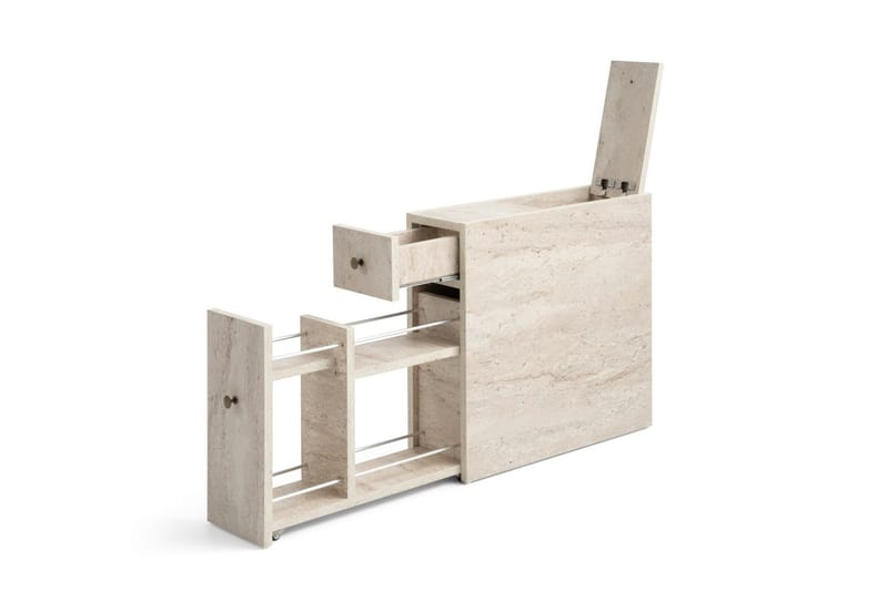 Calencie Badrumsskåp 20 cm - Marmor - Förvaring - Badrumsförvaring & tvättstuga inredning