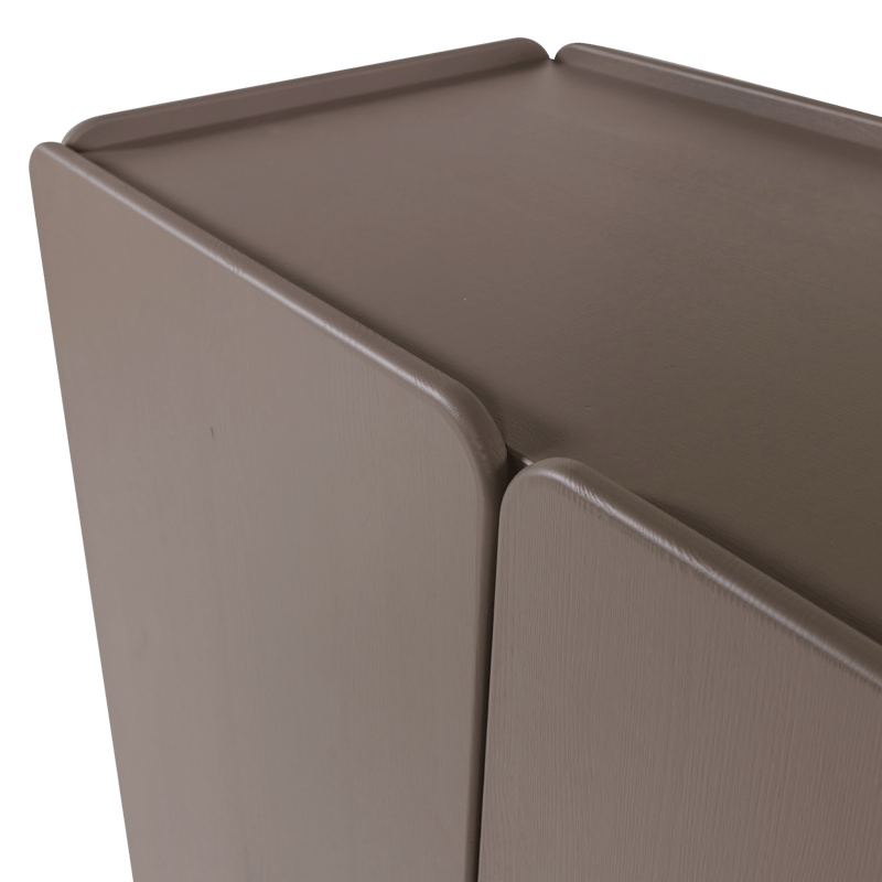 2-dörrars Skåp Root 100 cm - Tryffelbrun - Förvaring - Förvaringsmöbler - Byrå