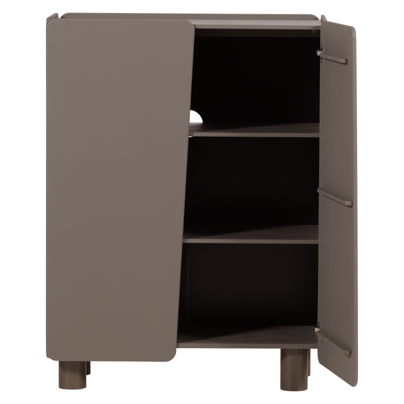 2-dörrars Skåp Root 100 cm - Tryffelbrun - Förvaring - Förvaringsmöbler - Byrå