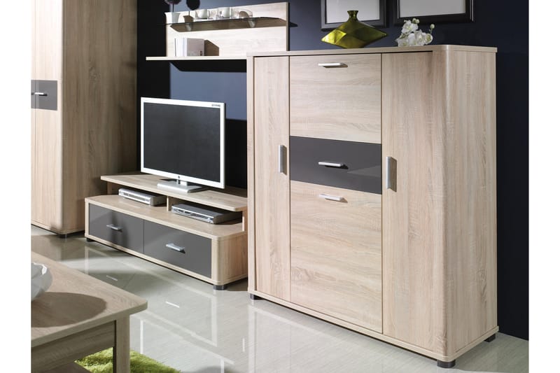Afarin Highboard - Brun - Förvaring - Förvaringsmöbler - Byrå