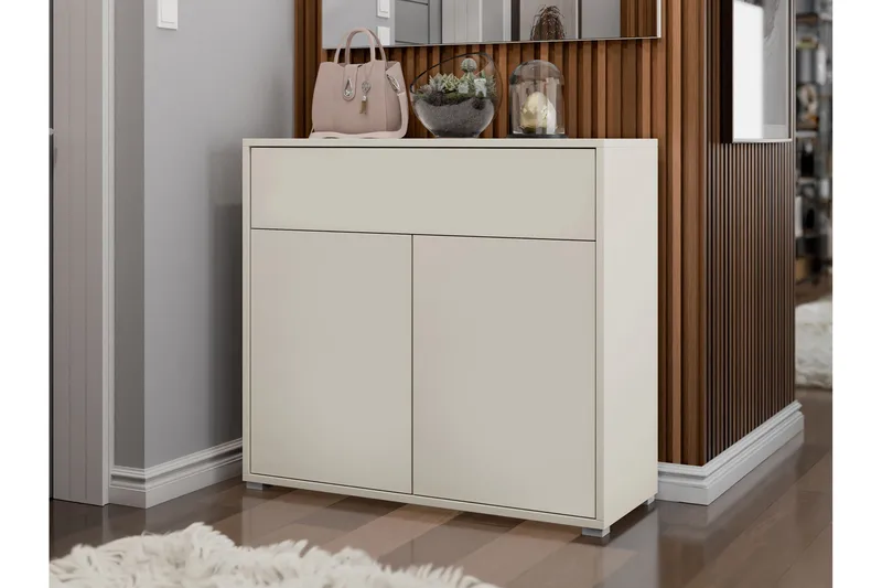 Agawal Byrå 100 cm - Beige - Förvaring - Förvaringsmöbler - Byrå