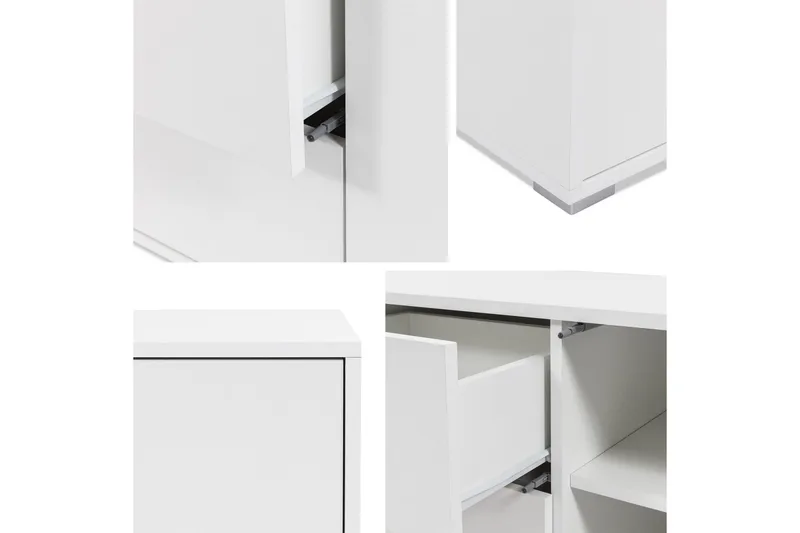 Agawal Skänk 141x41 cm - Brun - Förvaring - Förvaringsmöbler - Skänkar & sideboards