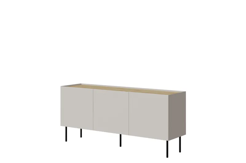 Akie Byrå 150 cm, Beige