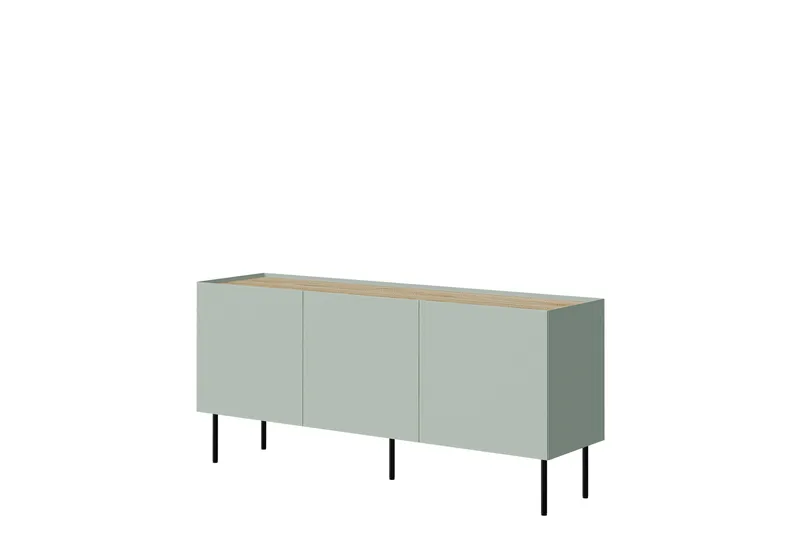 Akie Byrå 150 cm, Grön