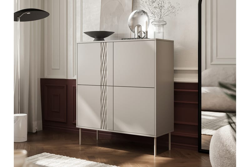 Akiko Byrå 100 cm - Beige - Förvaring - Förvaringsmöbler - Byrå