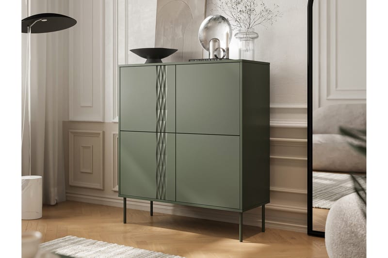 Akiko Byrå 100 cm - Grön - Förvaring - Förvaringsmöbler - Byrå