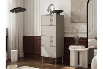 Akiko Byrå 50 cm - Beige - Förvaring - Förvaringsmöbler - Byrå