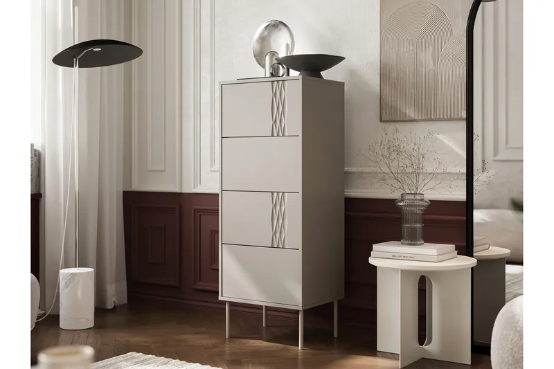 Akiko Byrå 50 cm - Beige - Förvaring - Förvaringsmöbler - Byrå