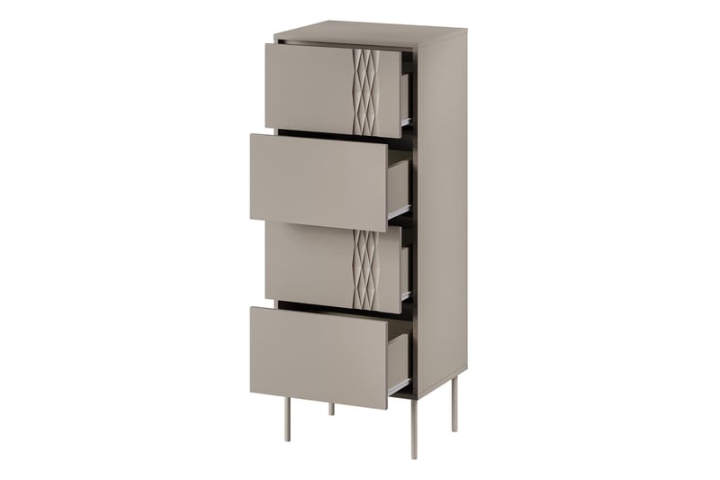 Akiko Byrå 50 cm - Beige - Förvaring - Förvaringsmöbler - Byrå