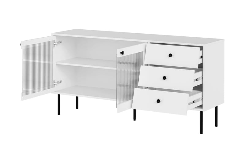 Akilesh Byrå 150 cm - Svart - Förvaring - Förvaringsmöbler - Byrå