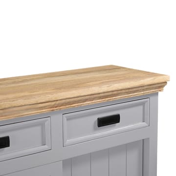 Alpinist Skänk 160x90 cm - Grå och naturträ - Förvaring - Förvaringsmöbler - Skänkar & sideboards