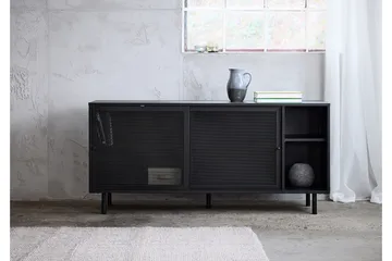 Annabel Byrå 160 cm - Svart - Förvaring - Förvaringsmöbler - Skänkar & sideboards