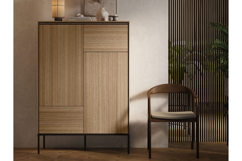 Basici Highboard - Brun - Förvaring - Förvaringsmöbler - Byrå