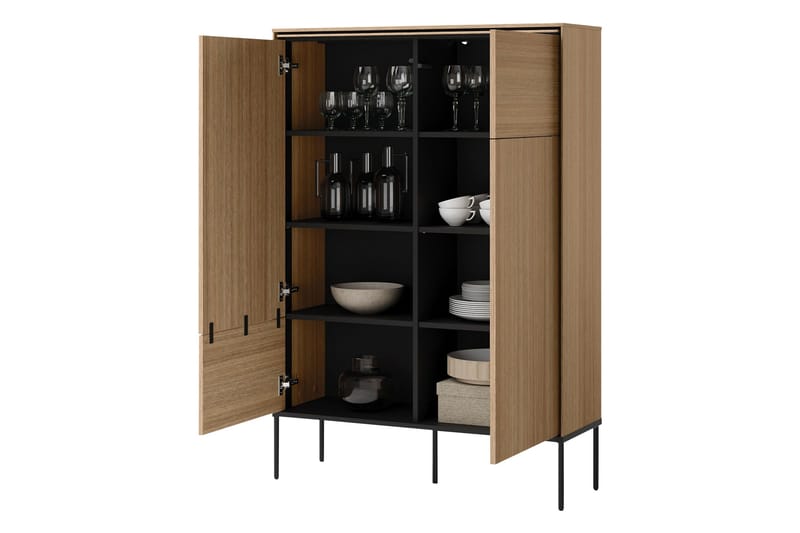 Basici Highboard - Brun - Förvaring - Förvaringsmöbler - Byrå