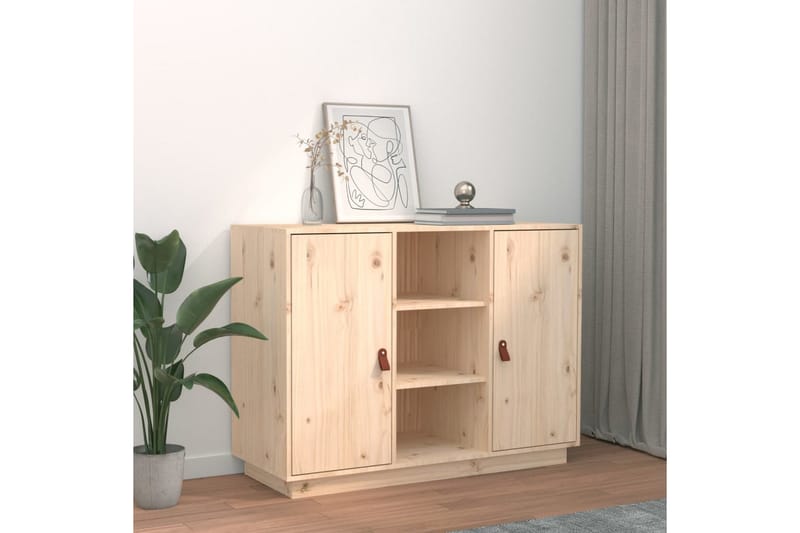 beBasic Byrå 100x40x75 cm massiv furu - Förvaring - Förvaringsmöbler - Byrå