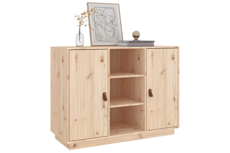beBasic Byrå 100x40x75 cm massiv furu - Förvaring - Förvaringsmöbler - Byrå