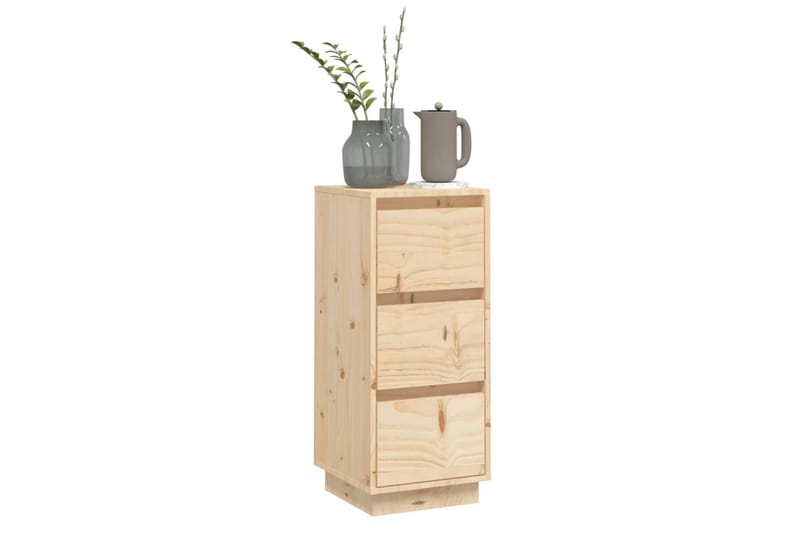 beBasic Byrå 32x34x75 cm massiv furu - Förvaring - Förvaringsmöbler - Byrå
