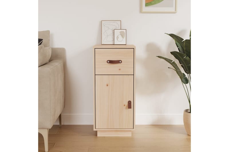 beBasic Byrå 34x40x75 cm massiv furu - Förvaring - Förvaringsmöbler - Byrå