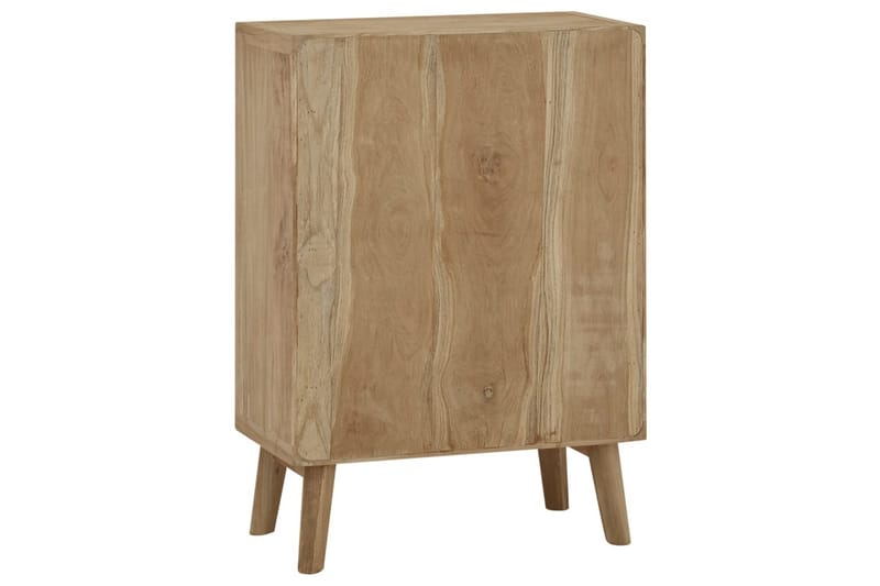 beBasic Byrå 56x30x80 cm massiv teak - Förvaring - Förvaringsmöbler - Byrå
