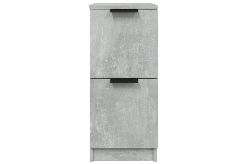 beBasic Byrå betonggrå 30x30x70 cm konstruerat trä - Förvaring - Förvaringsmöbler - Byrå