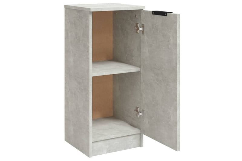 beBasic Byrå betonggrå 30x30x70 cm konstruerat trä - Förvaring - Förvaringsmöbler - Byrå