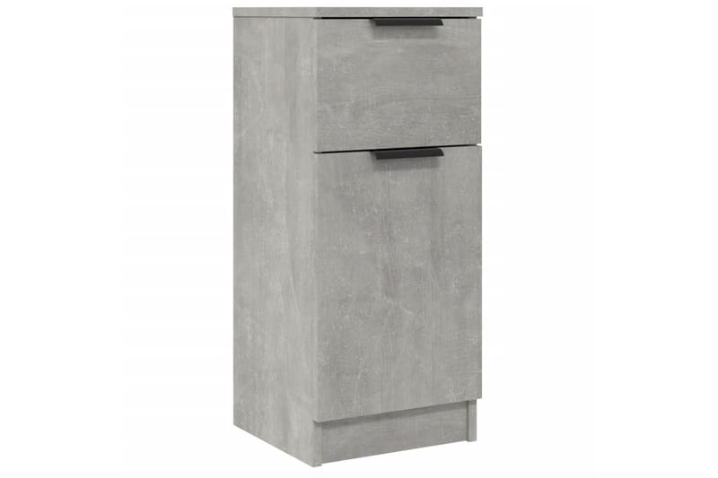 beBasic Byrå betonggrå 30x30x70 cm konstruerat trä - Förvaring - Förvaringsmöbler - Byrå