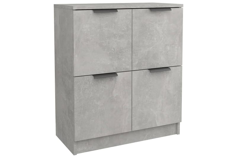 beBasic Byrå betonggrå 60x30x70 cm konstruerat trä - Förvaring - Förvaringsmöbler - Byrå