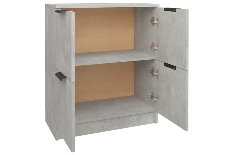 beBasic Byrå betonggrå 60x30x70 cm konstruerat trä - Förvaring - Förvaringsmöbler - Byrå