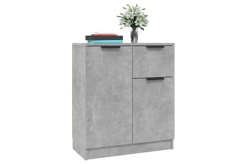 beBasic Byrå betonggrå 60x30x70 cm konstruerat trä - Förvaring - Förvaringsmöbler - Byrå