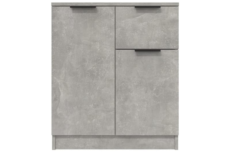 beBasic Byrå betonggrå 60x30x70 cm konstruerat trä - Förvaring - Förvaringsmöbler - Byrå