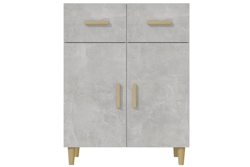 beBasic Byrå betonggrå 69,5x34x89 cm konstruerat trä - Förvaring - Förvaringsmöbler - Byrå