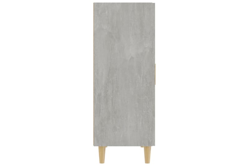 beBasic Byrå betonggrå 70x34x90 cm konstruerat trä - Förvaring - Förvaringsmöbler - Byrå