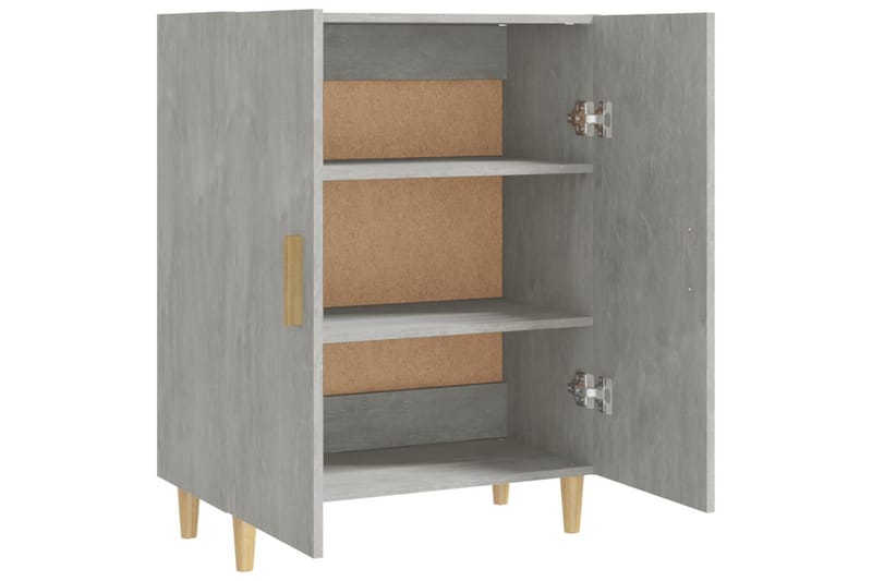 beBasic Byrå betonggrå 70x34x90 cm konstruerat trä - Förvaring - Förvaringsmöbler - Byrå