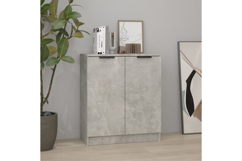 beBasic Byrå betonggrå 80x40x75 cm konstruerat trä - Förvaring - Förvaringsmöbler - Byrå