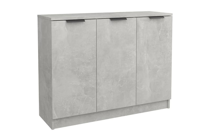 beBasic Byrå betonggrå 90,5x30x70 cm konstruerat trä - Förvaring - Förvaringsmöbler - Byrå