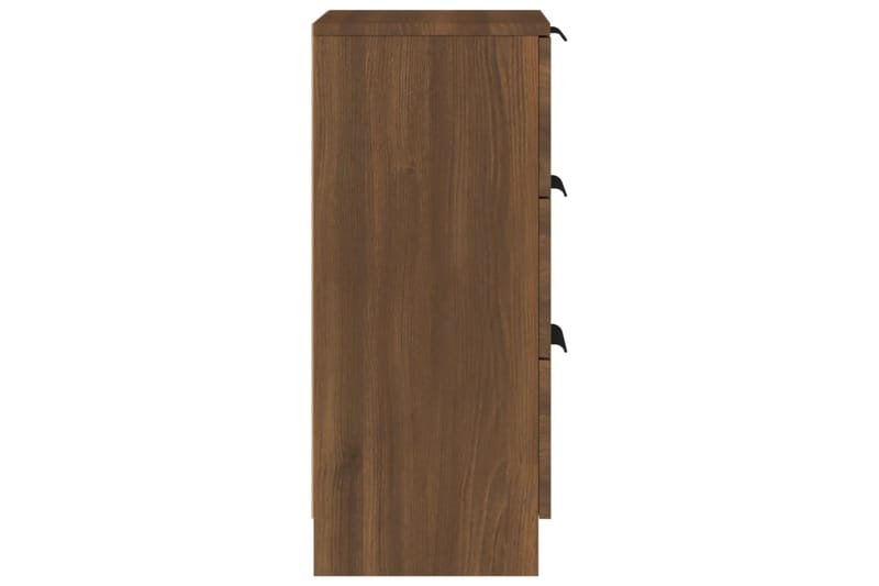 beBasic Byrå brun ek 30x30x70 cm konstruerat trä - Byrå